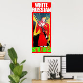 POSTER RUSSE BLANC SATIVA INDICA (Bureau à domicile)