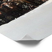 Poster Russe Cabine neige hiver (Coin)