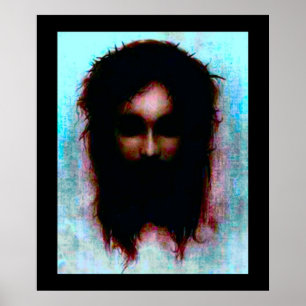 Poster Russe Jésus - Barbade classique Acrylique Imprimer