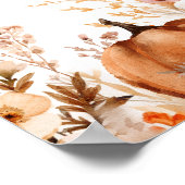 Poster Russe Petit Citrouille Automne Accueil (Coin)