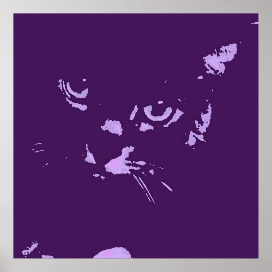 Poster Russian Blue Pop Art (Devant)