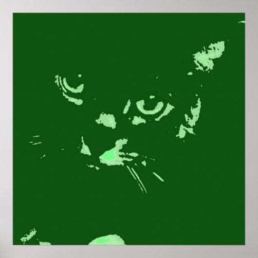 Poster Russian Blue Pop Art (Devant)