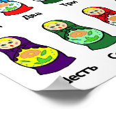 Poster Russian Nesting Doll (Matryoshka) (Coin)