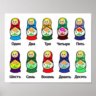 Poster Russian Nesting Doll (Matryoshka)
