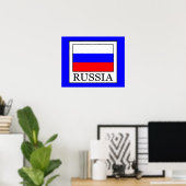Poster Russie (Bureau à domicile)