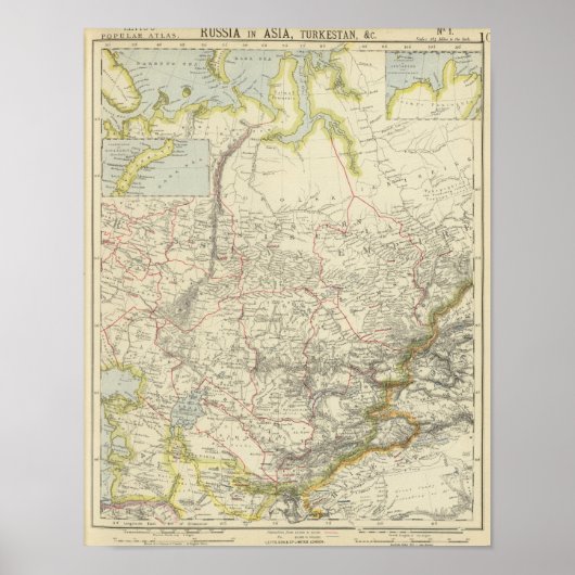 Poster Russie en Asie (Devant)