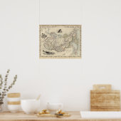 Poster Russie En Asie (Cuisine)