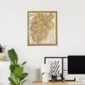 Poster Russie En Europe (Bureau à domicile)