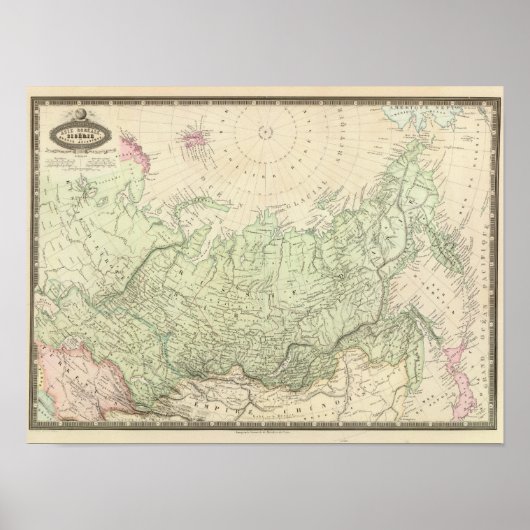 Poster Russie et Asie (Devant)