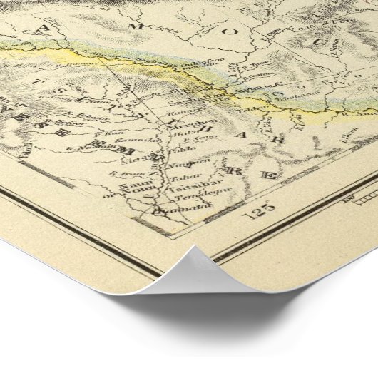 Poster Russie et Sibérie (Coin)