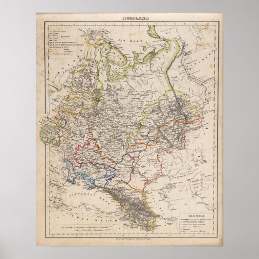 Poster Russie et Ukraine (Devant)