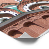 Poster Russie, Moscou, Carré rouge. St Basil's 5 (Coin)