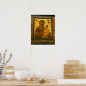 Poster Russie, province de Novgorod, monastère de Tikhvin (Cuisine)