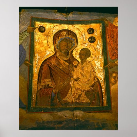 Poster Russie, province de Novgorod, monastère de Tikhvin (Devant)