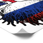 Poster Russie Russie Russie Royaume-Uni Royaume-Uni Royau (Coin)