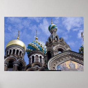 Poster Russie, Saint-Pétersbourg, Nevsky Prospekt, le 2