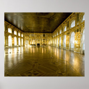 Poster Russie, Saint-Pétersbourg, Palais de Catherine (ak