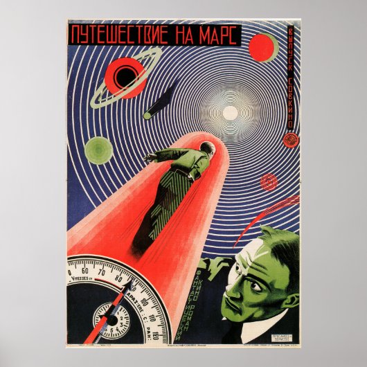 Poster Russische avant Garde Movie Print (Voorkant)
