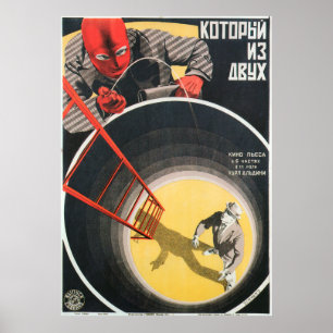 Poster Russische avant Garde Movie Print