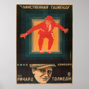 Poster Russische avant Garde Movie Print