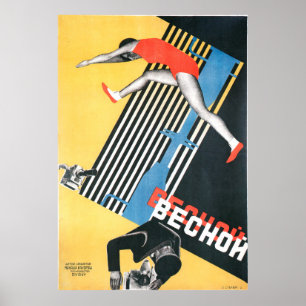 Poster Russische avant Garde Movie Print