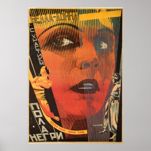 Poster Russische avant Garde Movie Print