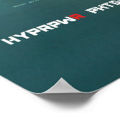 Poster "Rust" Nissan GT-R en zone industrielle au coucher (Coin)