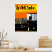 Poster RustBelt Zombies couvercle (Cuisine)