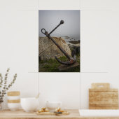 Poster Rusted and Worn - Une Ancre à terre (Cuisine)