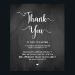 Poster Rustic Chalkboard, Don Mariage, Contribution<br><div class="desc">Rustic Farm Country Chalkboard,  police blanche,  Don de Mariage,  Affiche de contribution de bienfaisance et signe.</div>