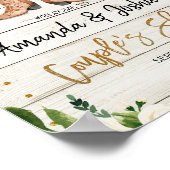 Poster Rustic Country Botte l'Affiche de bienvenue de dou (Coin)