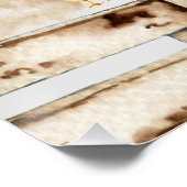 Poster *~*Rustic Country Chicken Coop Hen Farm House Chic (Coin)