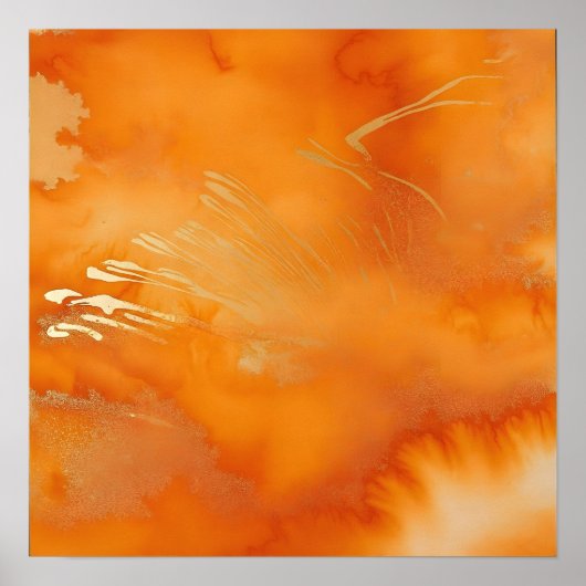 Poster Rustic Ember Drift (Devant)