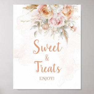Poster Rustic Floral n'est-elle pas Onederful Sweet and T