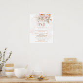 Poster Rustic Floral n'est pas elle merveilleuse capsule  (Cuisine)