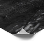 Poster Rustic Horseshoes on Wooden Logs Black and White (Coin)