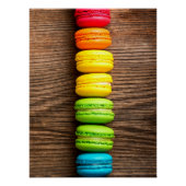 Poster Rustic Macaron Stack (Devant)