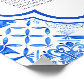 Poster Rustic Mediterranean Wedding with Lemons (Coin)