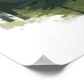 Poster Rustic Mountain Cabine - Wilderness Retreat Wall A (Coin)