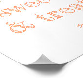 Poster Rustic Orange Grove "Sweets & Treats" Sign (Coin)