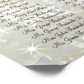 Poster Rustic Peacock Navy Rustic Luxe - Seating Chart (Coin)