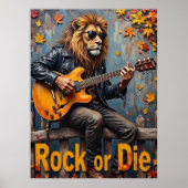Poster Rustic Shred : Le Rocher d'automne du lion (Devant)