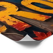 Poster Rustic Shred : Le Rocher d'automne du lion (Coin)