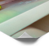 Poster Rustic Still Life avec un Citrouille et une Mug Ro (Coin)