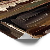 Poster Rustic Sunflower Decor Expressionist Painting (Coin)