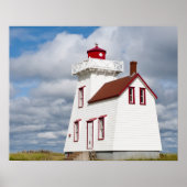 Poster Rustico Harbour, Île-du-Prince-Édouard. (Devant)