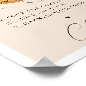 Poster Rustique Citrus Orange, barre Maman-Osa (Coin)