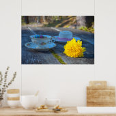 Poster rustique de la nature morte (Cuisine)