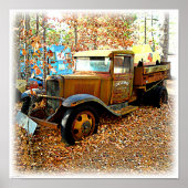 Poster Rustique des années 1930 Skinners Junk Yard Tow Tr (Devant)