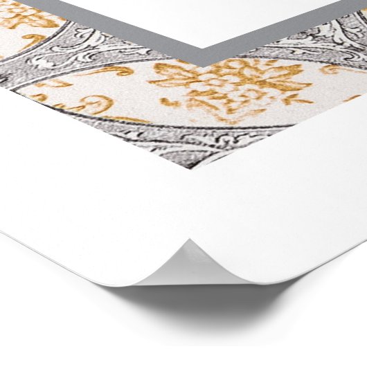 Poster Rustique Grandma Repas Devenir Souvenirs (Coin)